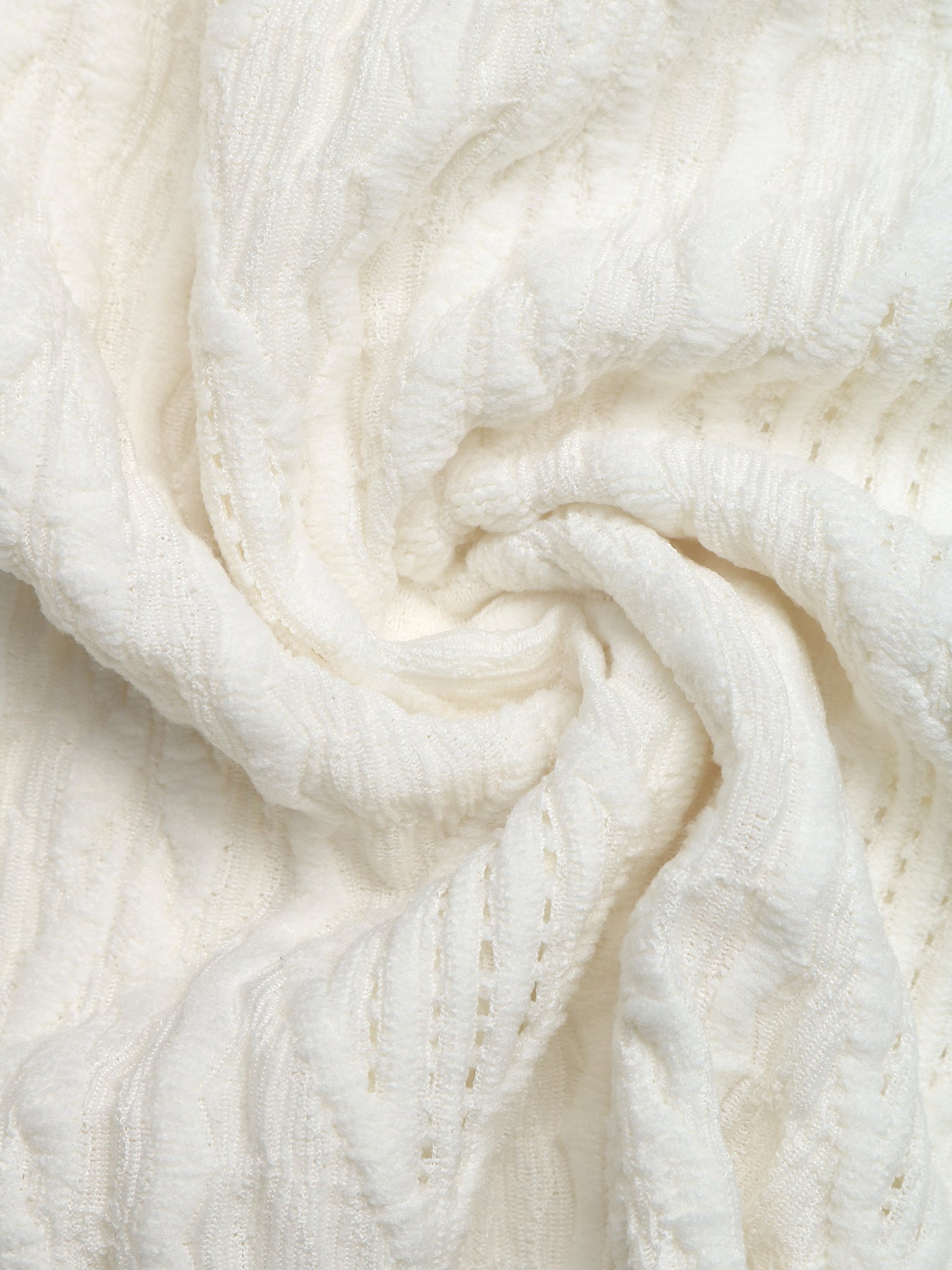 Diamond Cable Knit Sleeveless Top