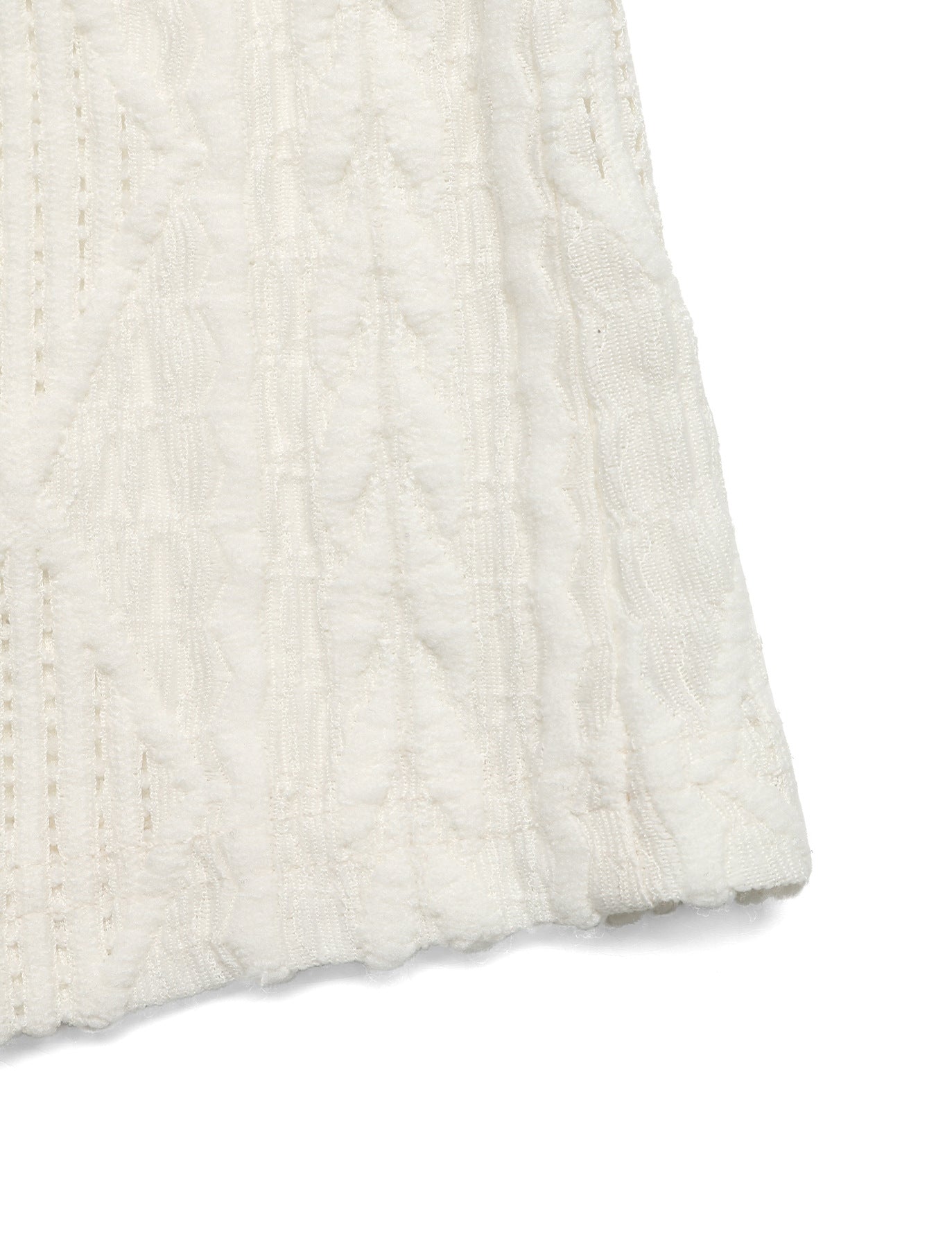 Diamond Cable Knit Sleeveless Top